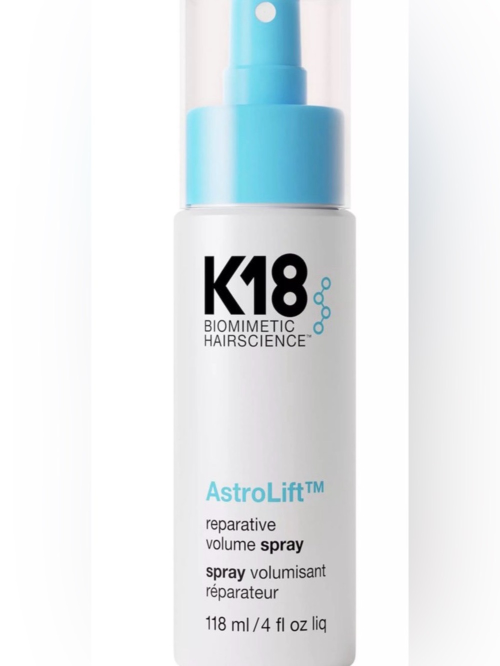 AstroLift K18 Reparative Volume Spray (retail $50 plus)